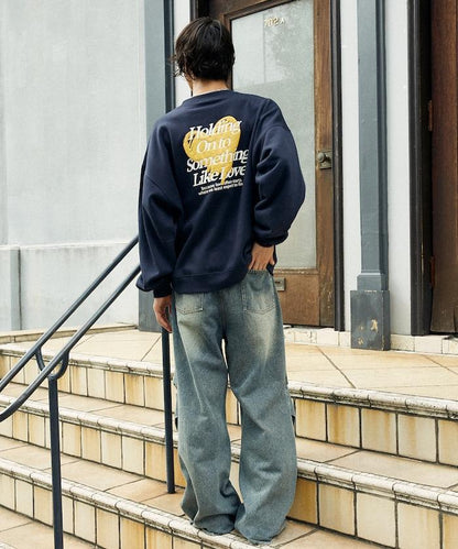 LOVE POP STUDIO 心形標誌圖案衛衣