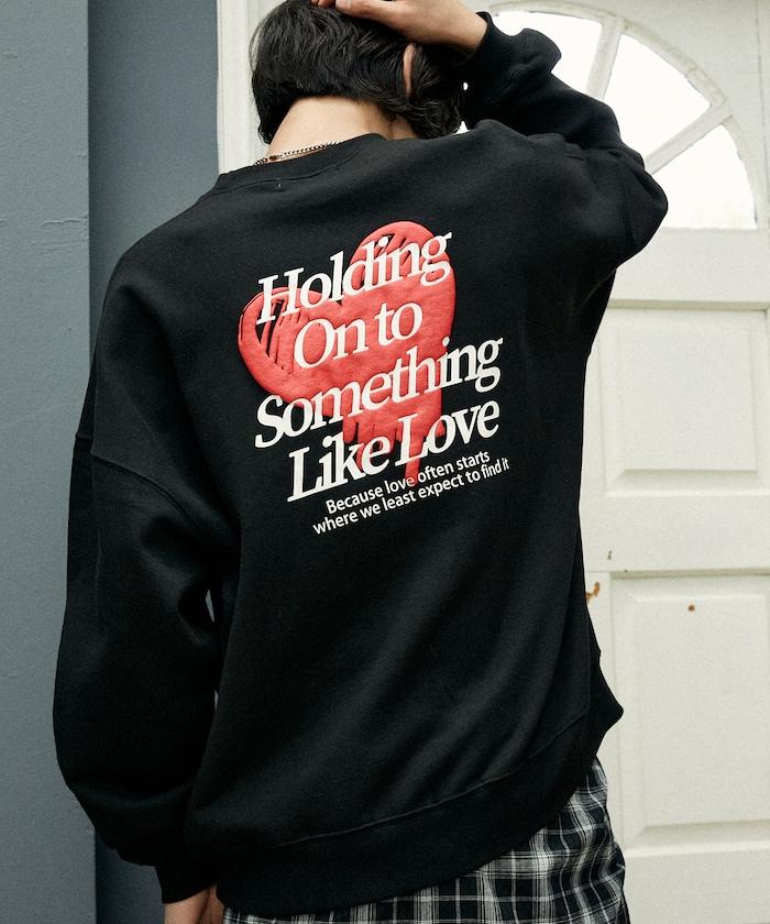 LOVE POP STUDIO 心形標誌圖案衛衣