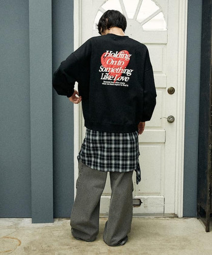 LOVE POP STUDIO 心形標誌圖案衛衣