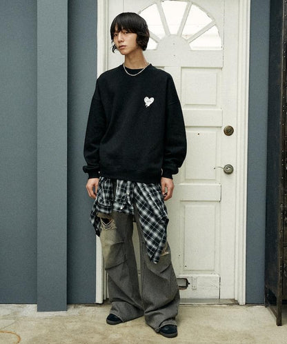 LOVE POP STUDIO 心形標誌圖案衛衣