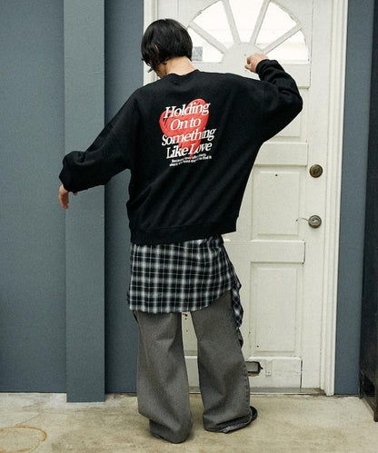 LOVE POP STUDIO 心形標誌圖案衛衣