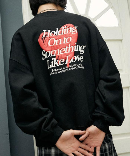 LOVE POP STUDIO 心形標誌圖案衛衣