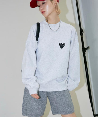 LOVE POP STUDIO 心形標誌圖案衛衣