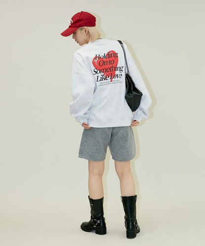 LOVE POP STUDIO 心形標誌圖案衛衣