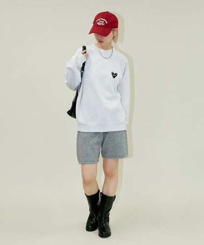 LOVE POP STUDIO 心形標誌圖案衛衣