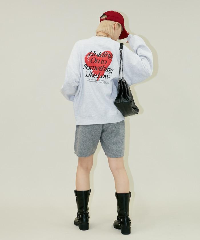 LOVE POP STUDIO 心形標誌圖案衛衣