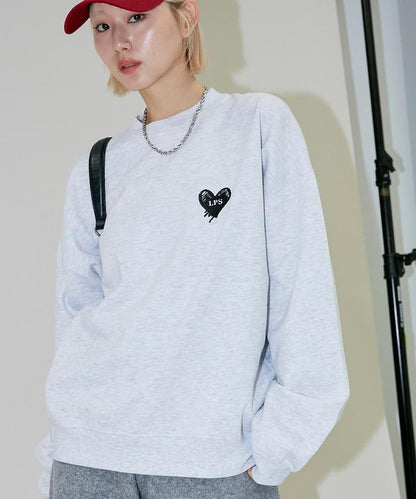 LOVE POP STUDIO 心形標誌圖案衛衣