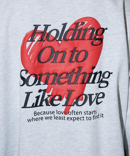 LOVE POP STUDIO 心形標誌圖案衛衣