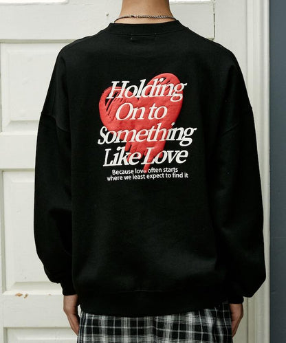 LOVE POP STUDIO 心形標誌圖案衛衣