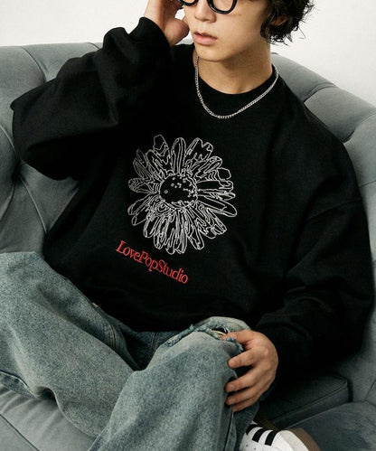 LOVE POP STUDIO 心形標誌圖案衛衣