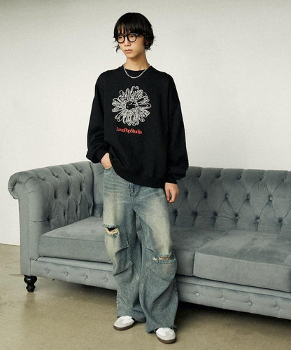 LOVE POP STUDIO 心形標誌圖案衛衣