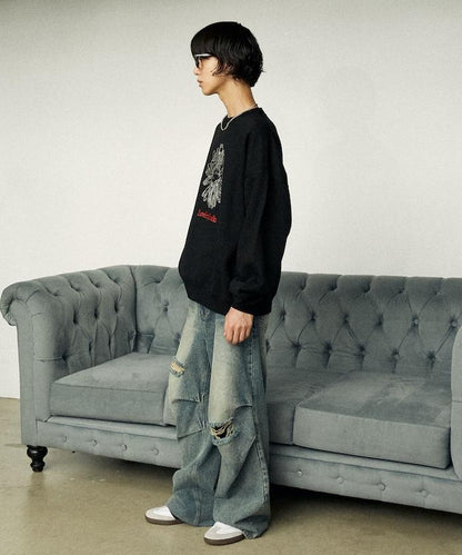 LOVE POP STUDIO 心形標誌圖案衛衣