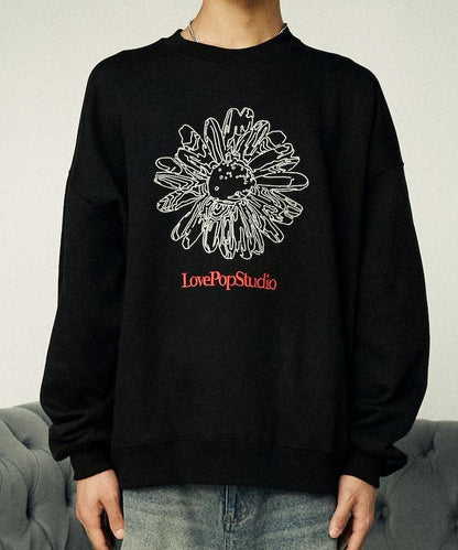 LOVE POP STUDIO 心形標誌圖案衛衣