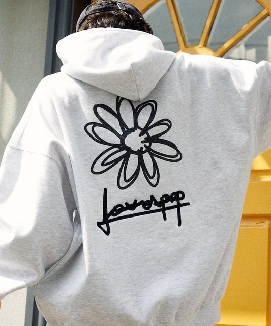 LOVE POP STUDIO 花卉圖案連帽衛衣