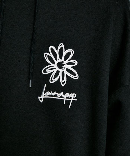 LOVE POP STUDIO 花卉圖案連帽衛衣