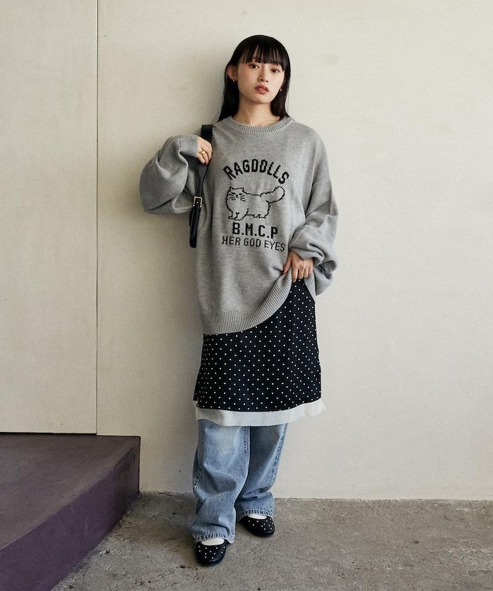 RAGDOLLS CAT 布偶貓提花針織衫