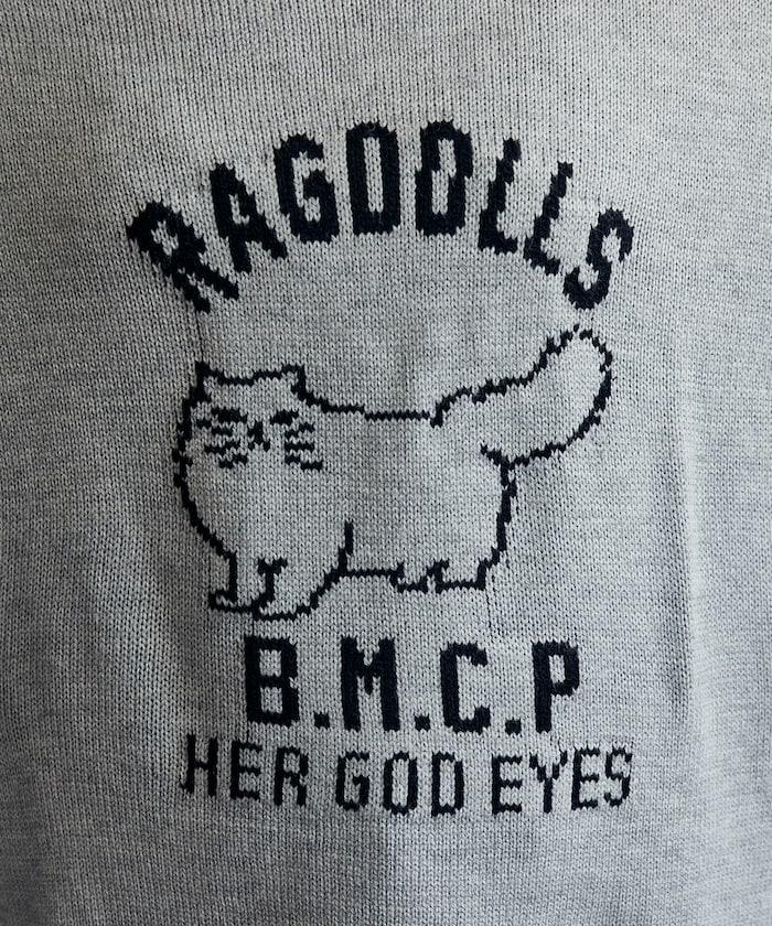 RAGDOLLS CAT 布偶貓提花針織衫