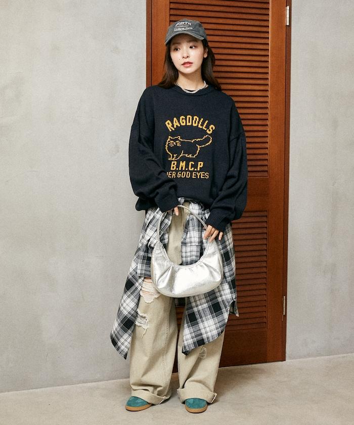 RAGDOLLS CAT 布偶貓提花針織衫