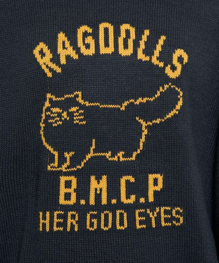 RAGDOLLS CAT 布偶貓提花針織衫