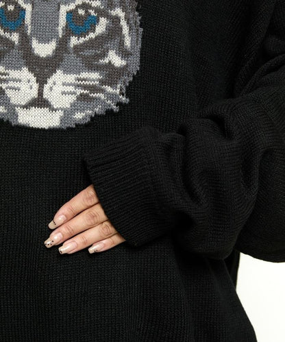 多款貓咪圖案針織衫