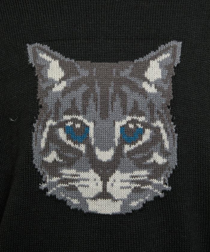 多款貓咪圖案針織衫