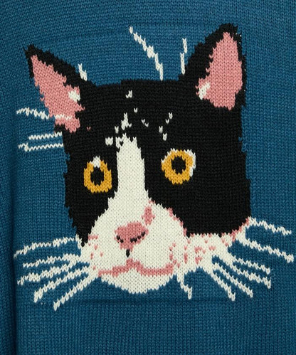 多款貓咪圖案針織衫