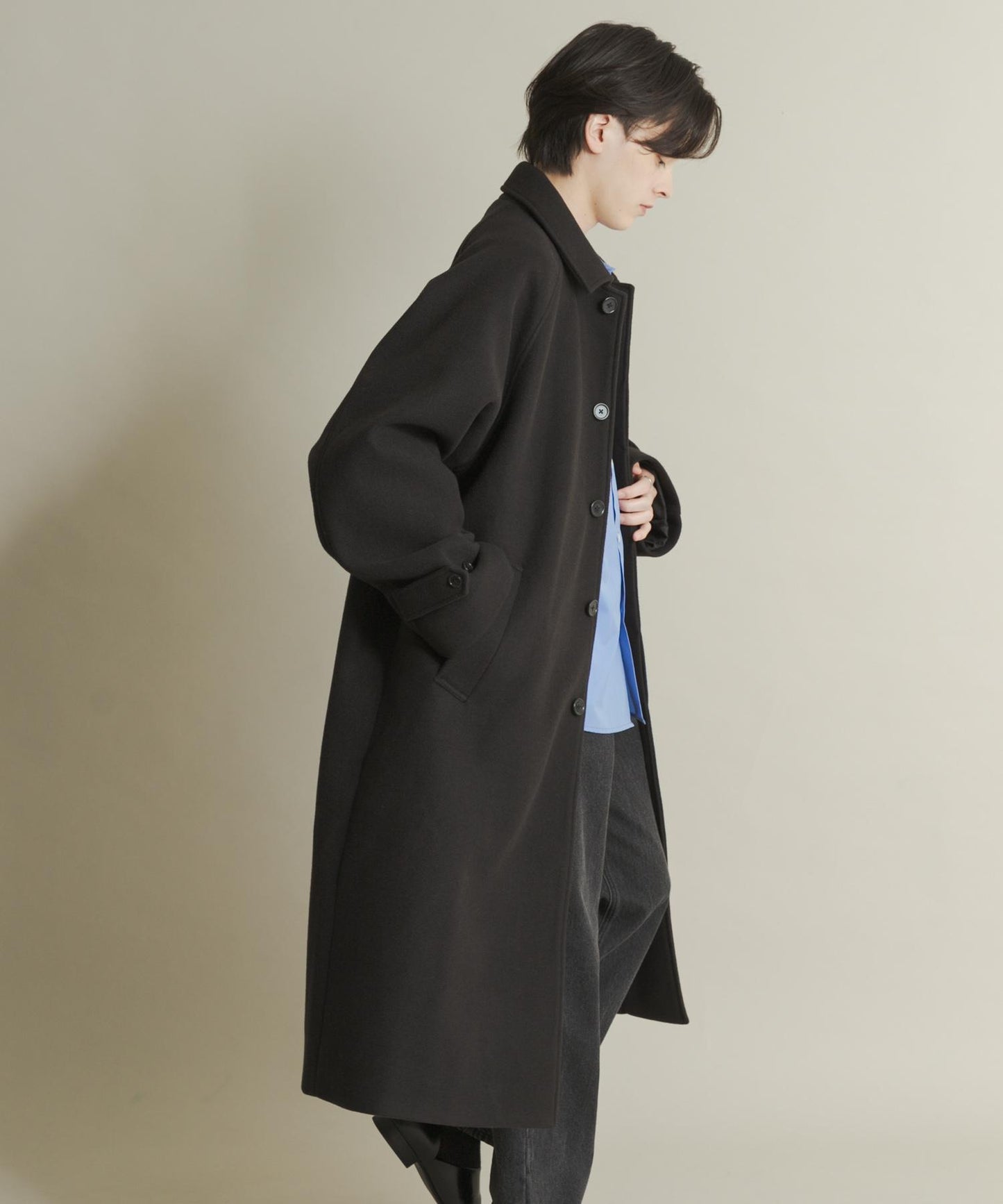 巴爾馬肯寬鬆大衣