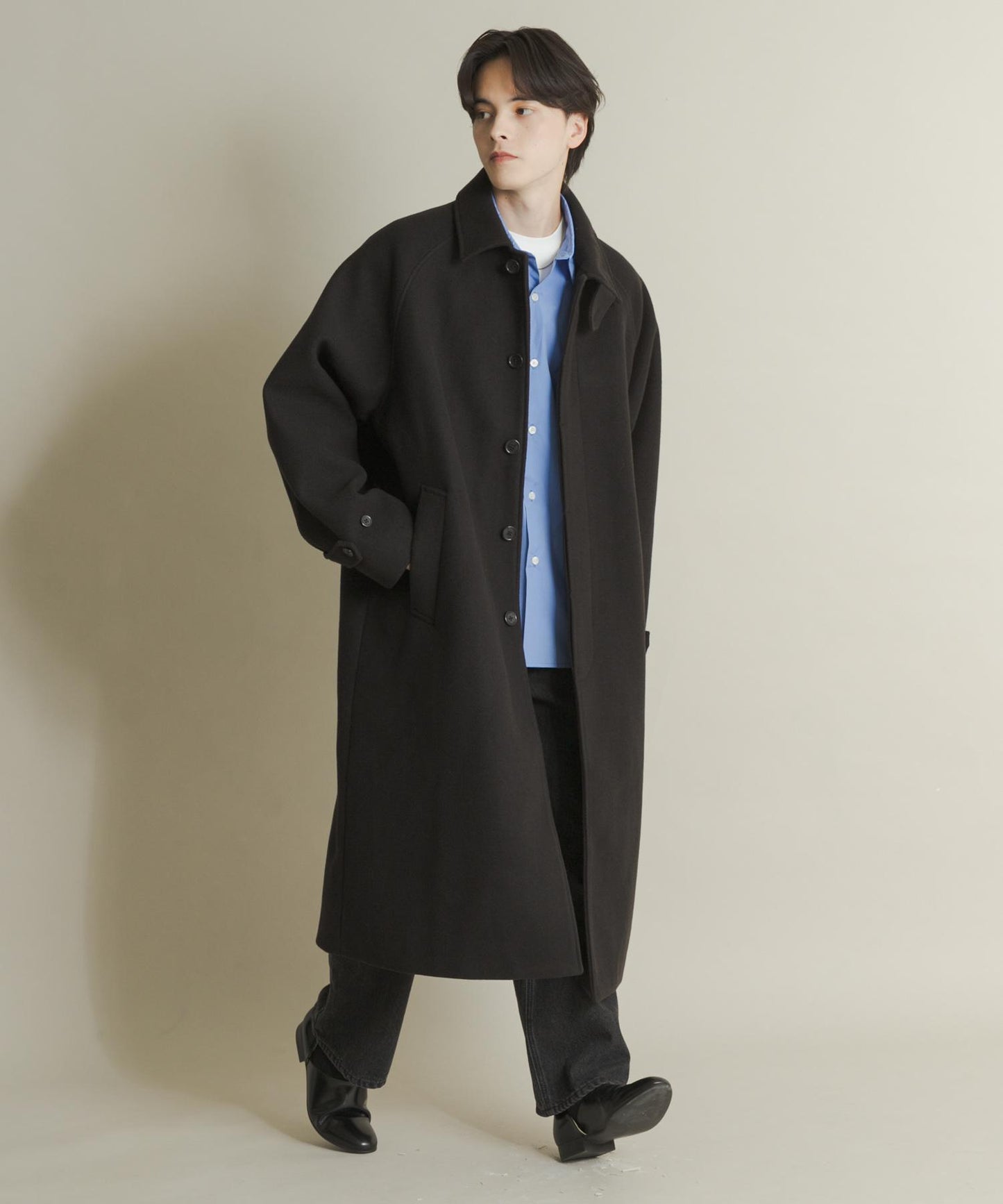 巴爾馬肯寬鬆大衣