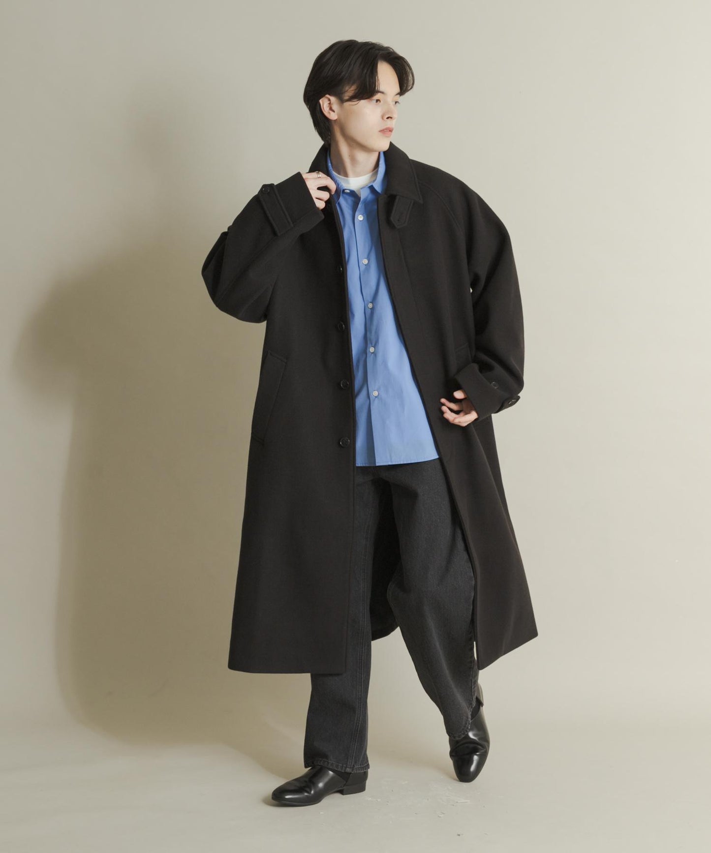 巴爾馬肯寬鬆大衣