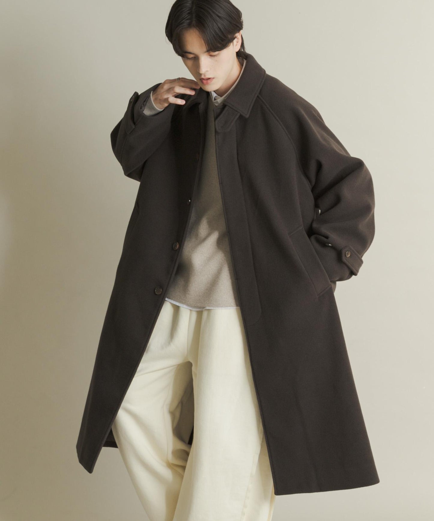 巴爾馬肯寬鬆大衣