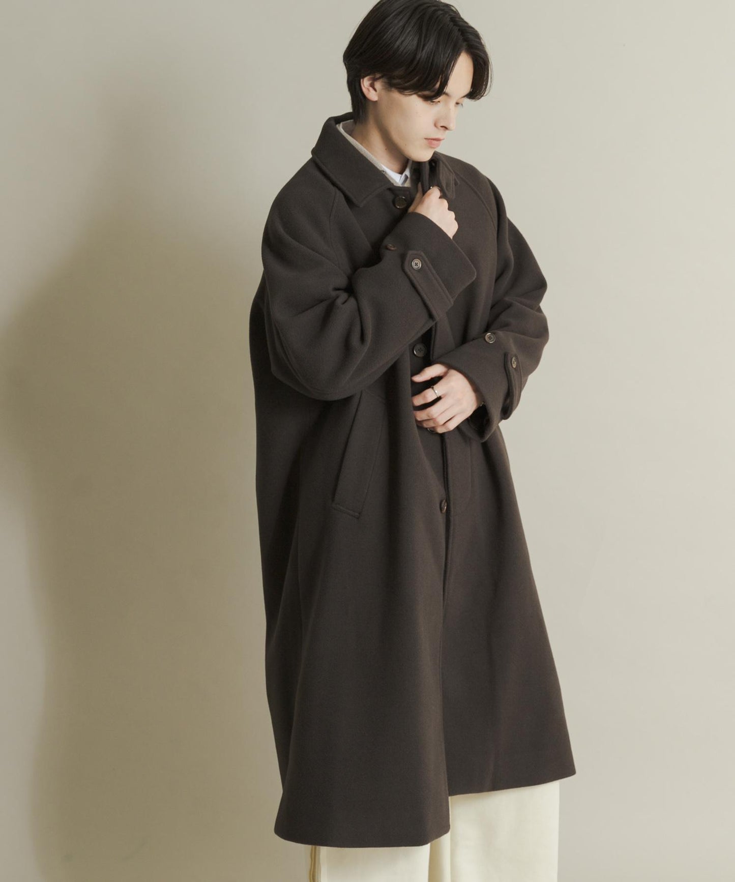 巴爾馬肯寬鬆大衣