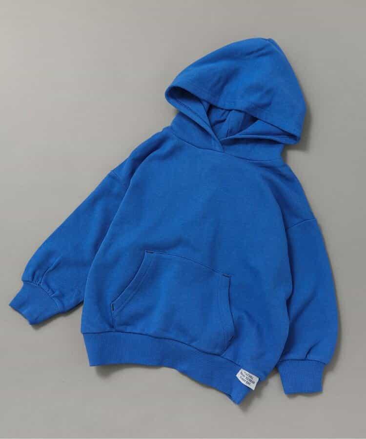 純色條紋連帽衛衣