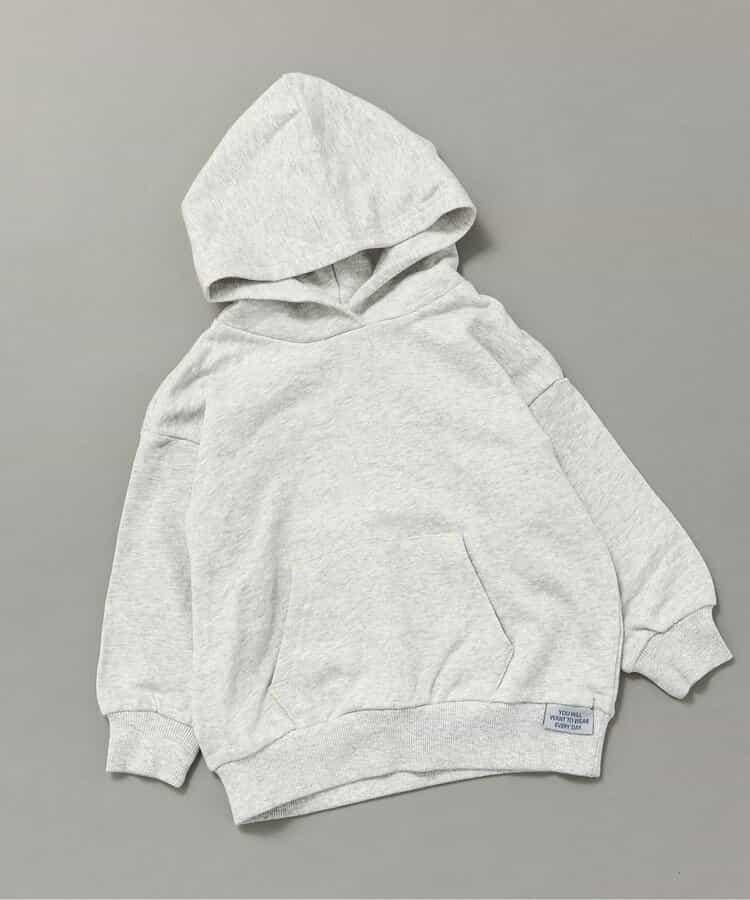 純色條紋連帽衛衣