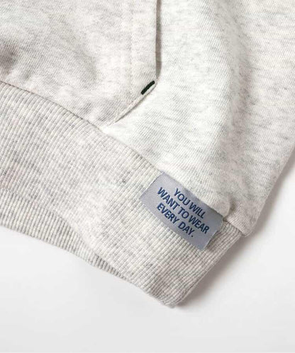 純色條紋連帽衛衣