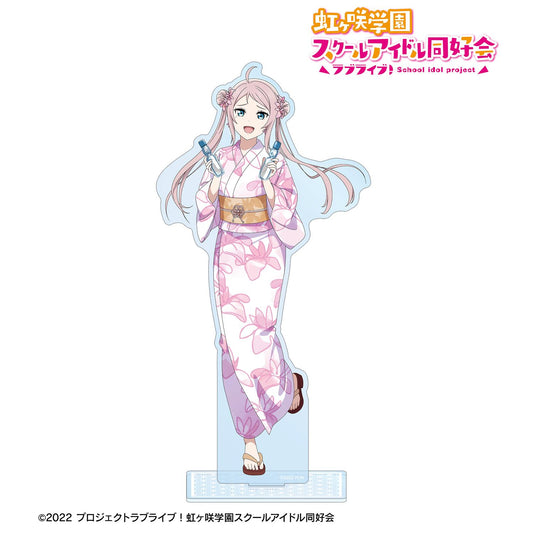 LoveLive!虹咲學園學園偶像同好會_新繪製 鍾嵐珠 廟會ver. 大號亞克力立牌