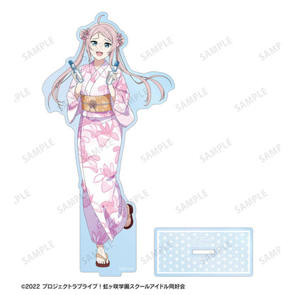 LoveLive!虹咲學園學園偶像同好會_新繪製 鍾嵐珠 廟會ver. 大號亞克力立牌