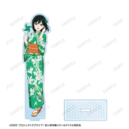 LoveLive! 虹咲學園學園偶像同好會 繪製版 三船栞子 廟會ver. 大號亞克力立牌