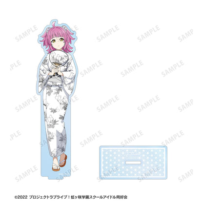 LoveLive! 虹咲學園學園偶像同好會 繪製版 天王寺璃奈 廟會ver. 大號亞克力立牌