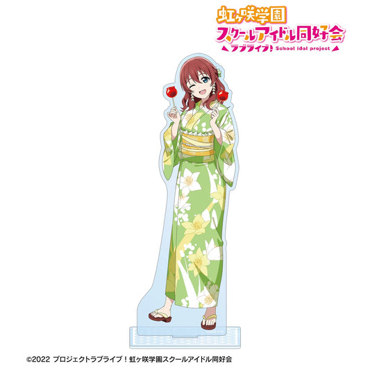 LoveLive!虹咲學園學園偶像同好會_新繪製 艾瑪·維爾德 廟會ver. 大號亞克力立牌
