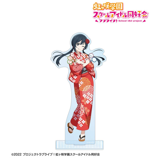 LoveLive! 虹咲學園學園偶像同好會 繪製插畫 優木雪菜 廟會ver. 大號亞克力立牌