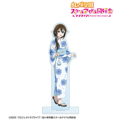 LoveLive!虹咲學園學園偶像同好會_新繪插畫 櫻坂雫 廟會ver. 大號亞克力立牌