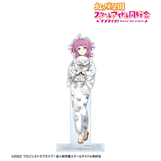 LoveLive!虹咲學園學園偶像同好會_新繪 天王寺璃奈 廟會ver. 超大亞克力立牌