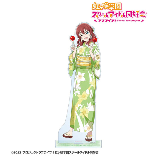 LoveLive!虹咲學園學園偶像同好會_新繪插畫 艾瑪·維爾德 廟會ver. 超大號亞克力立牌