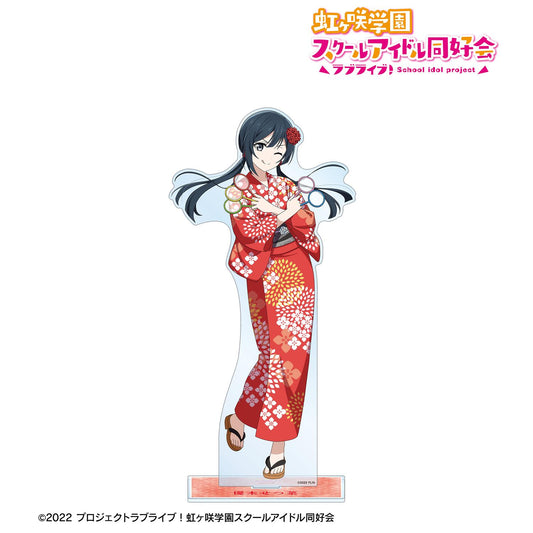 LoveLive!虹咲學園學園偶像同好會_新繪 優木雪菜 廟會ver. 特大亞克力立牌
