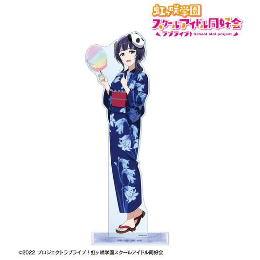 LoveLive!虹咲學園學園偶像同好會_新繪 朝香果林 廟會ver. 超大亞克力立牌