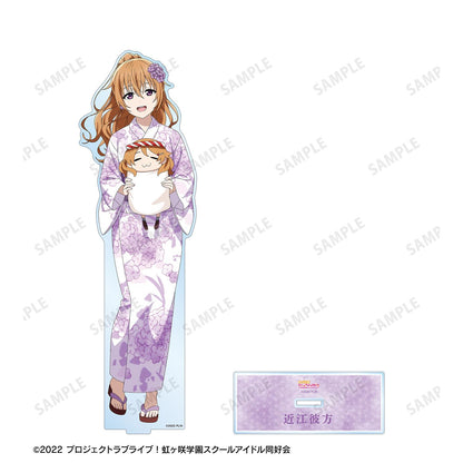 LoveLive!虹咲學園學園偶像同好會_新繪 近江彼方 廟會ver. 超大號亞克力立牌