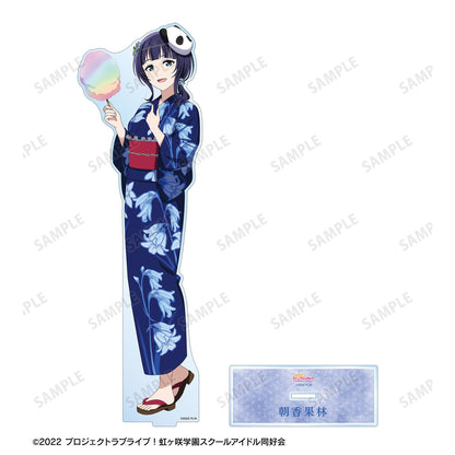 LoveLive!虹咲學園學園偶像同好會_新繪 朝香果林 廟會ver. 超大亞克力立牌