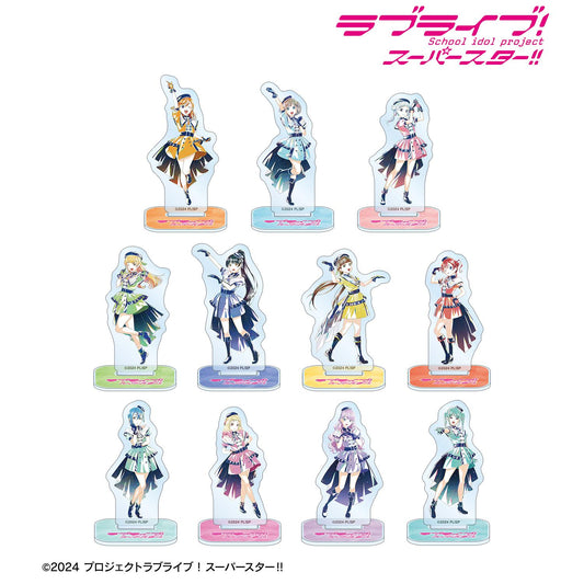 LoveLive! Superstar!! 新繪製 Superstar!! ver. 隨機 Ani-Art 迷你亞克力立牌（單品/全套BOX）【BOX/11個裝】
