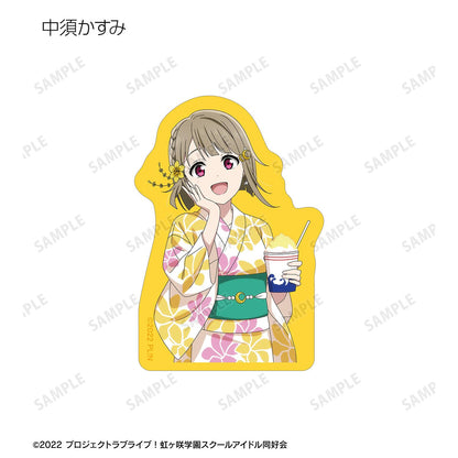 LoveLive!虹咲學園學園偶像同好會_新繪祭典ver. 交易異形貼紙（單品/全套BOX）【BOX/13包入】