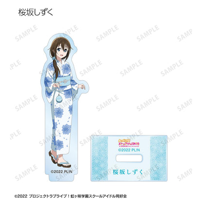 LoveLive!虹咲學園學園偶像同好會 全新繪製 緣日ver. 隨機亞克力立牌（單品/全套BOX）【BOX/13包入】